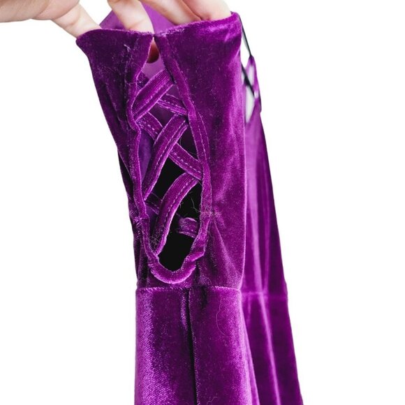 ZAN.STYLE Royal Purple Maxi Dress XL - Picture 6 of 8